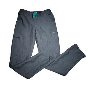 Figs Womens High Waisted Yola Skinny Scrub Pants Size XXS Graphite Gray